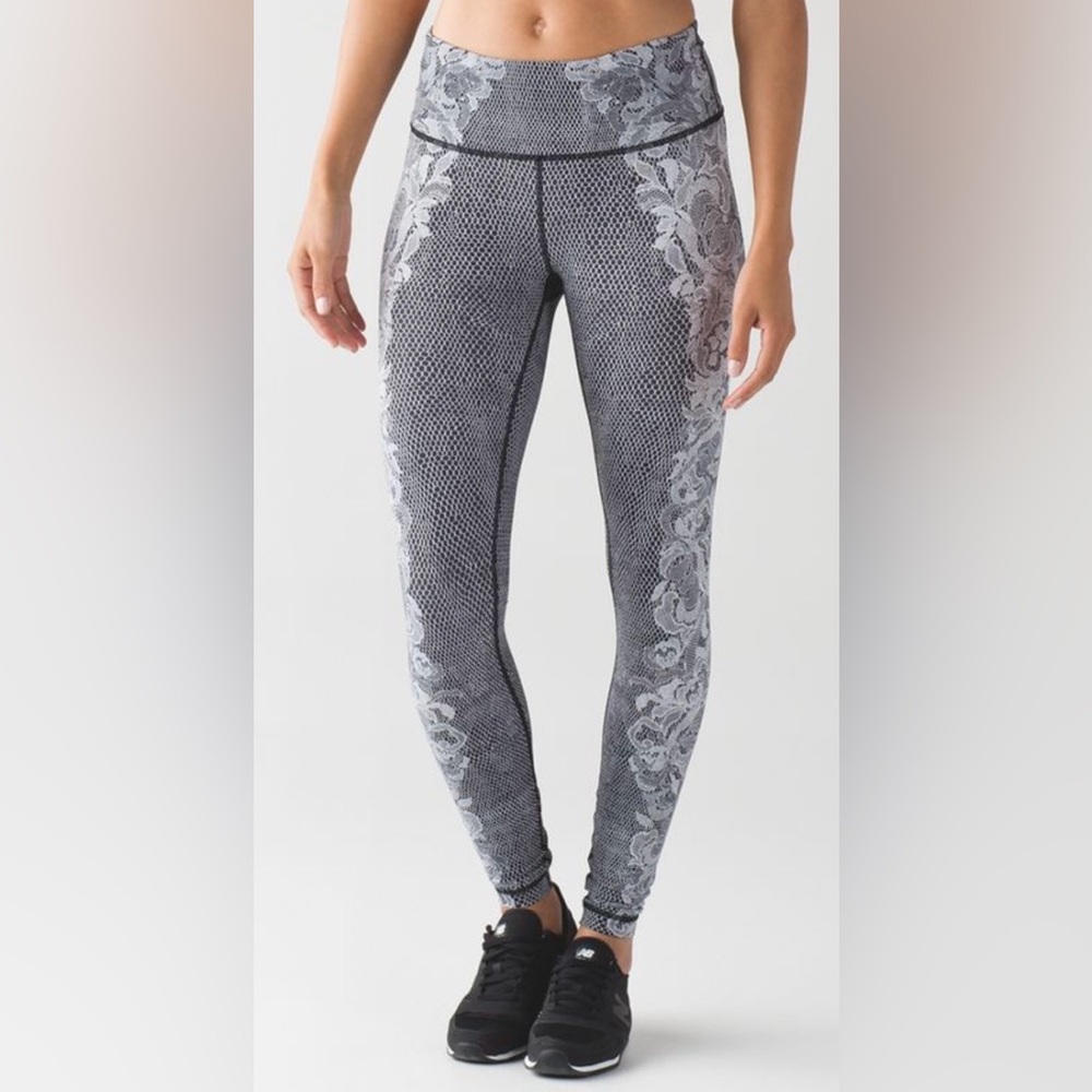 Lululemon Speed Wunder Tight (Nulux) - Lace Pattern
